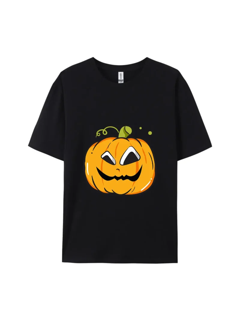 Halloween Pumpkin Style L Graphic Tee - Image 2
