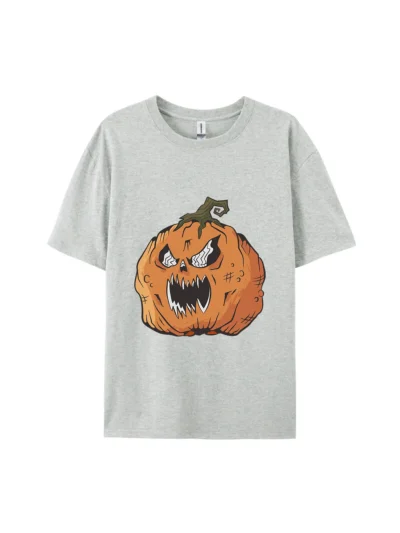 Halloween Scary Pumpkin Graphic Tee