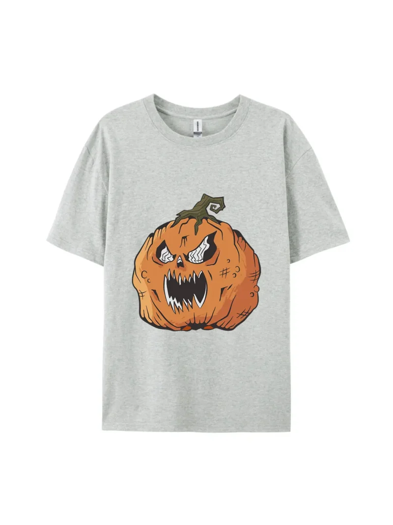 Halloween Scary Pumpkin Graphic Tee