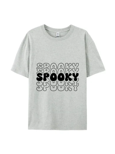 Halloween Spooky Letters Style B Graphic Tee