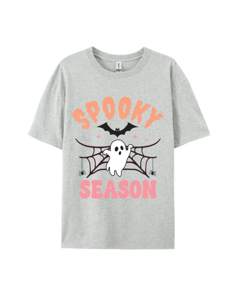 Halloween Spooky Season Ghost Style B Graphic Tee