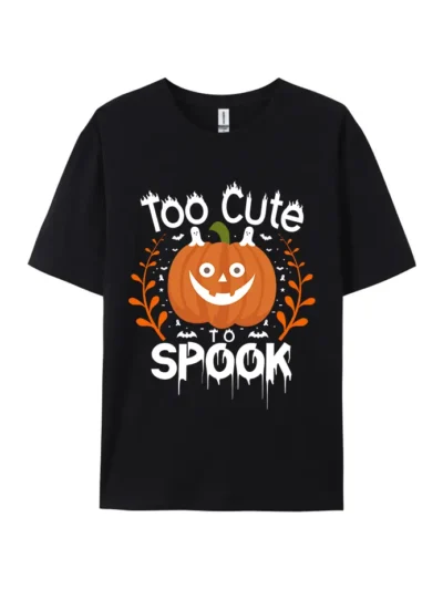 Halloween Too Cute To Spook Graphic Tee