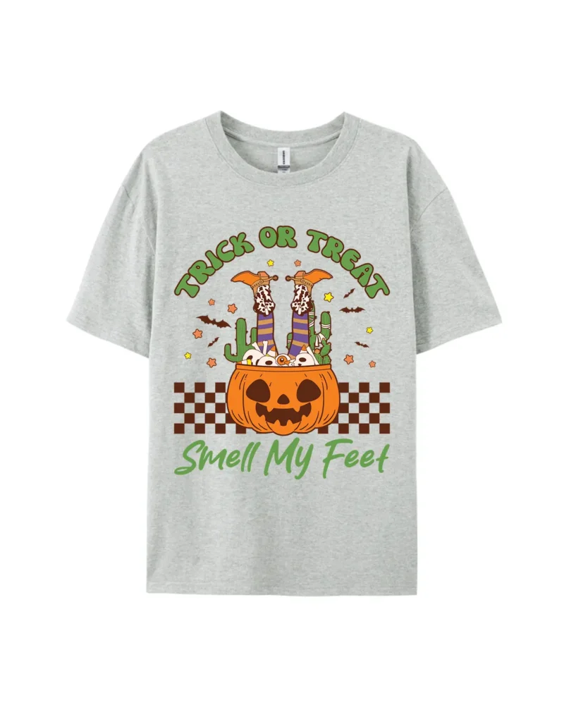 Trick Or Treat Smell My Feet Graphic Tee