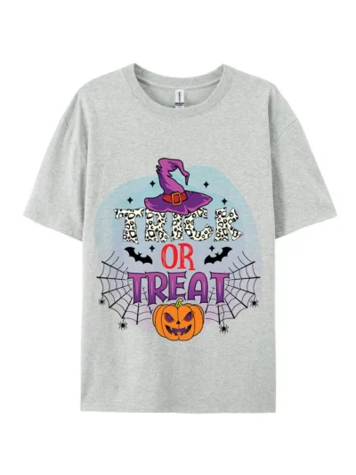 Trick Or Treat Smell With Pumpkin Graphic Tee
