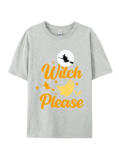 Halloween Witch Please Graphic Tee