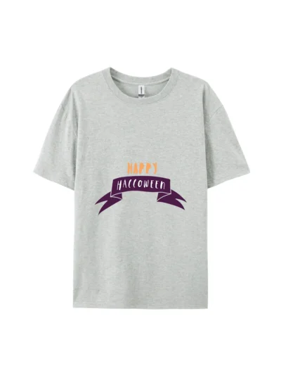 Happy Halloween Ribbon Graphic Tee
