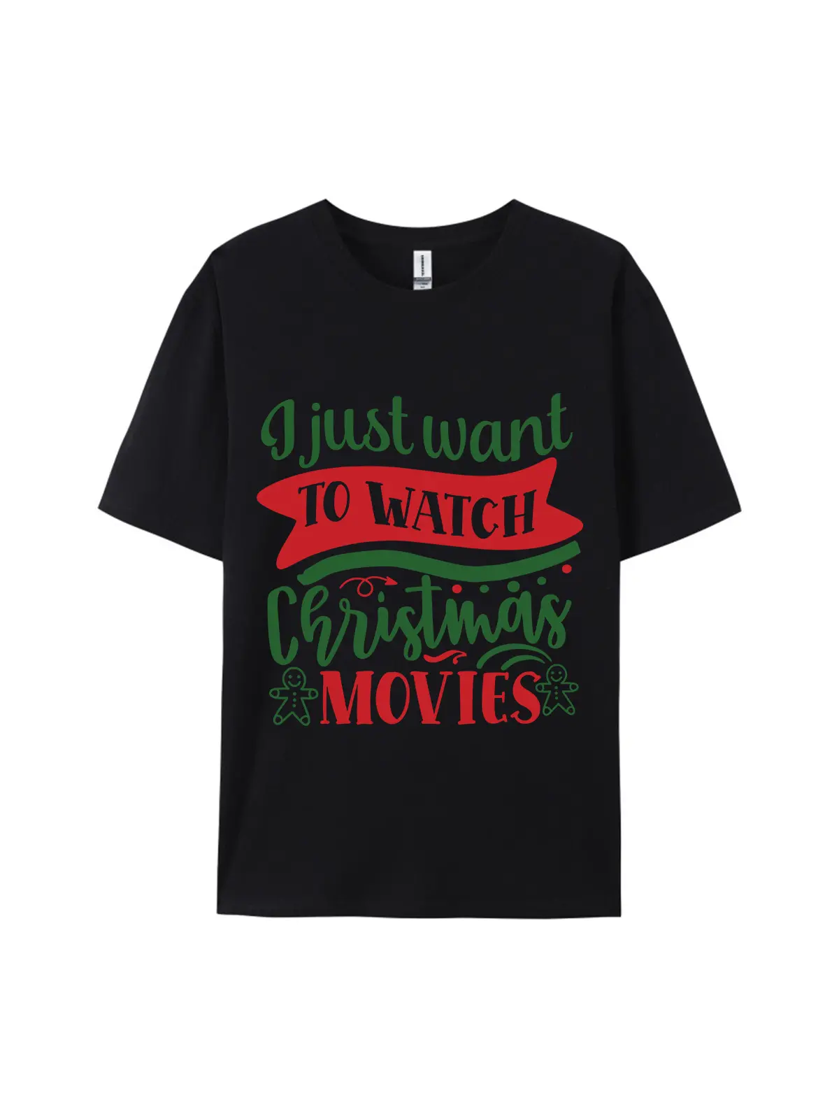 Watch Christmas Movies Graphic Tee For Women Men - Image 2