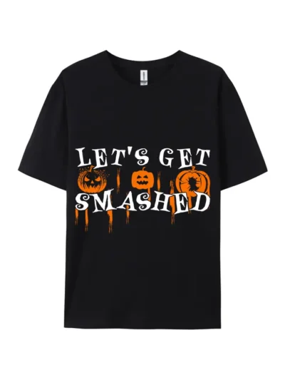 “Let's Get Smashed Pumpkin” Graphic Tee