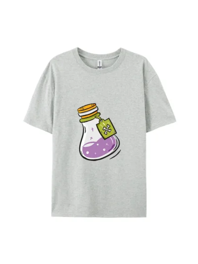 Halloween Potion Bottle Skulls Style H Graphic Tee