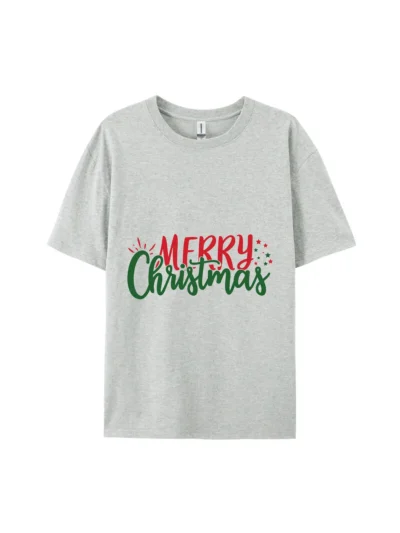 Merry AF Christmas Graphic Tee For Women Men