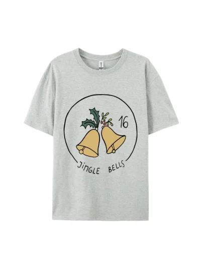 #16 Jingle Bells Bells & Holly Graphic Tee