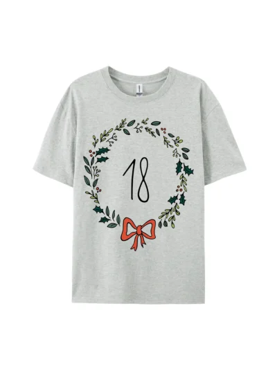 #18 Wreath with Bow Graphic Tee
