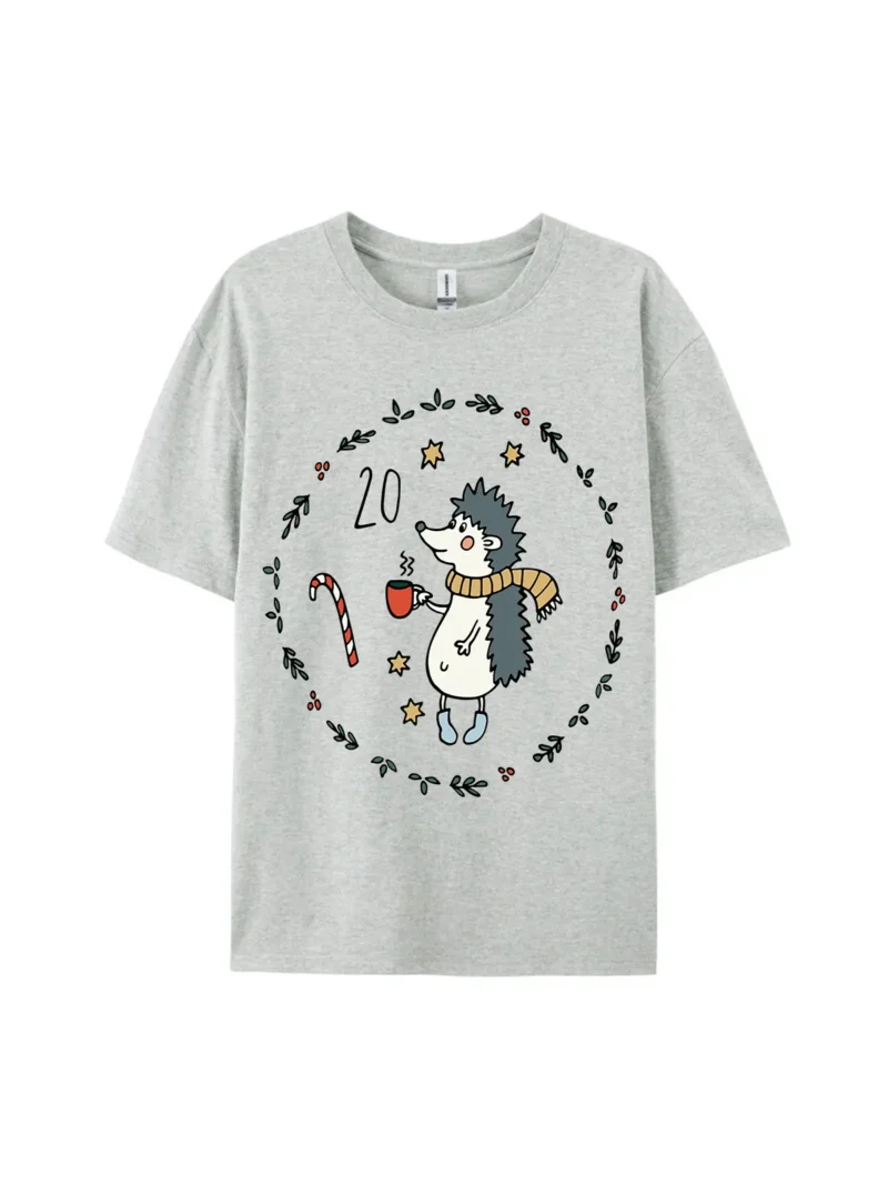 #20 Hedgehog with Candy Graphic Tee