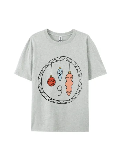 #9 Christmas Ornaments Graphic Tee