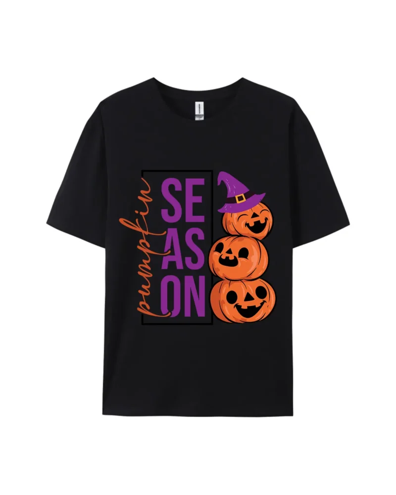 Pumpkin Season Halloween Graphic Tee - Image 2