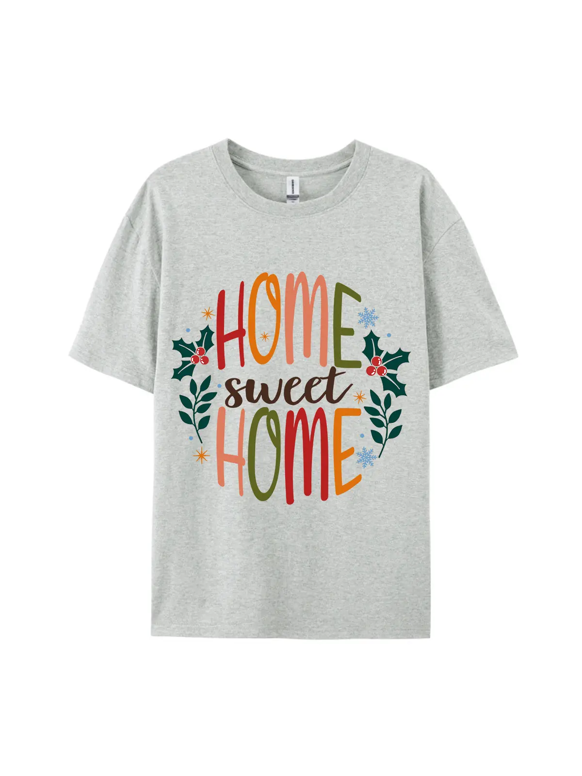 Sweet Home Christmas Graphic Tee For Women Men - Image 2