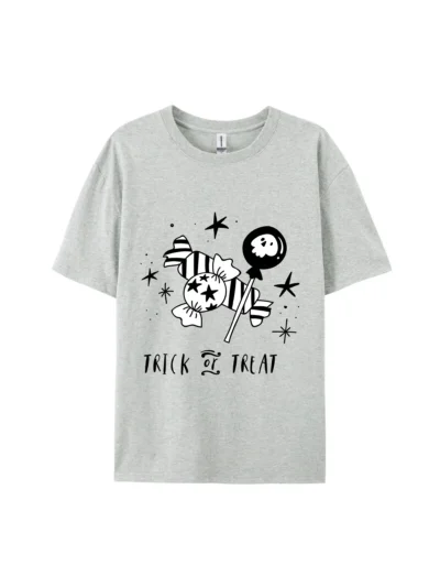 Trick or Treat Halloween Candy Graphic Tee