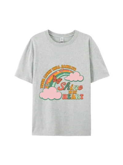 Shine In My Heart Graphic Tee For Women Men