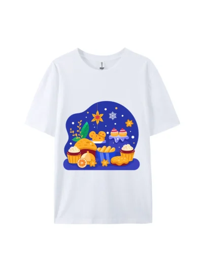 Christmas Treats and Snacks Graphic Tee For Women Men