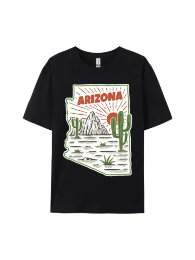 ARIZONA State Desert Scene Graphic Tee For Women Men