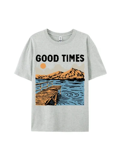 GOOD TIMES Lakeside Dock Graphic Tee For Women Men