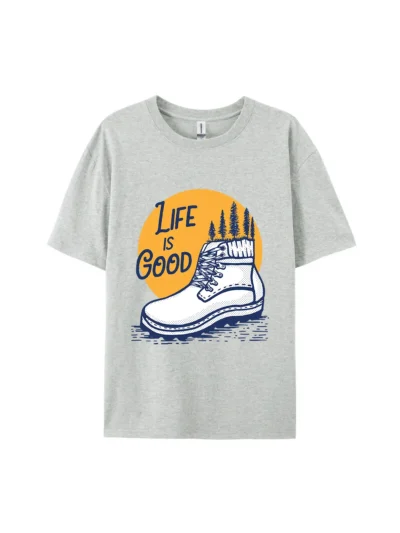Life is Good Graphic Tee For Women Men
